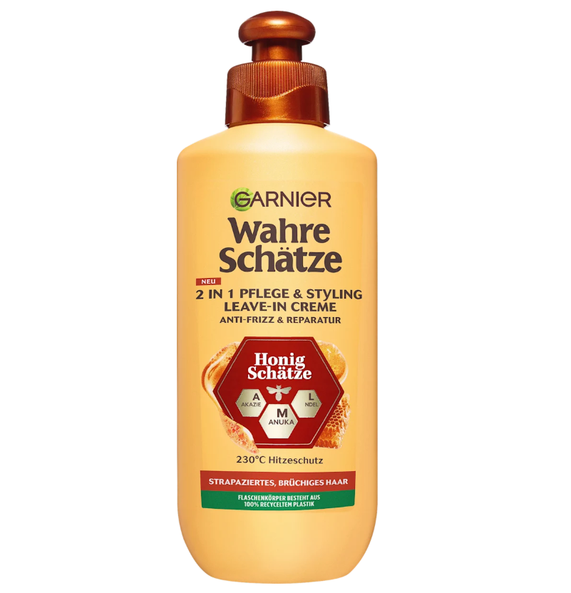 لقطة شاشة 2026-05-21 220843 Garnier Wahre Schätze Honig Schätze 2in1 Leave-In Creme 200 ml كريم ليف إن 2 في 1 بالعسل للعناية والتصفيف - الصورة 1