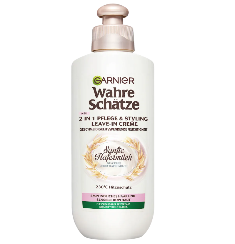 لقطة شاشة 2026-05-21 222242 Garnier Wahre Schätze Sanfte Hafermilch 2in1 Leave-In Creme 200 ml كريم ليف إن 2 في 1 بحليب الشوفان للشعر الحساس - الصورة 1